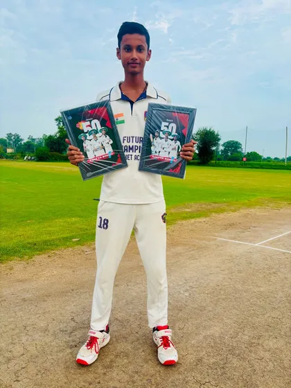 Keep shining, Aditya. Celebrating his milestone of 50 matches and 50 wickets. His journey has just begun.