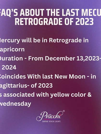 Here are some frequently asked questions about the last Mercury Retrograde of 2023. Understanding the details, like its position in Capricorn and its duration, helps you prepare and align your activities with the planetary energy.