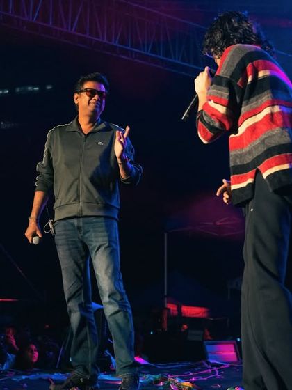 A surprise guest appearance on stage, creating a unique and unforgettable moment for the audience. I help coordinate special elements like these to make each concert a unique experience.