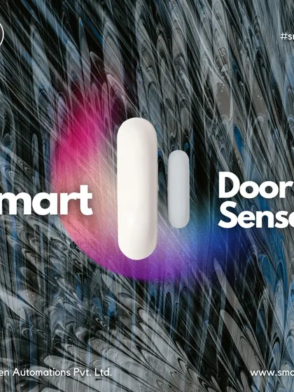 A smart door sensor is a simple, budget-friendly way to add intelligence to your home. This small device can trigger lights to turn on when you open a door and send you security alerts.