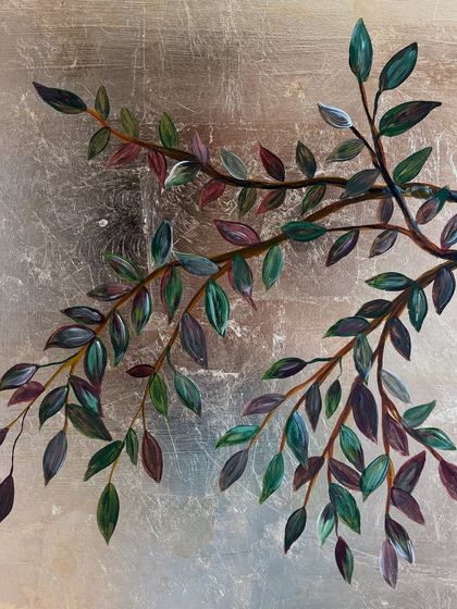 Nishka Mehta - Custom Artwork & Installations Gold Leaf & Metallic Murals photo 9