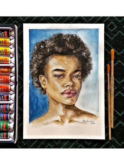 Megha Vinod - Custom Portraits & Illustrations Custom Portraits from Your Photos photo 10