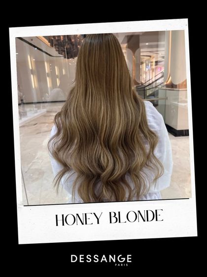A beautiful Honey Blonde Balayage that adds warmth and brightness. This look is perfect for anyone wanting a sun-kissed glow with seamless, natural-looking highlights.