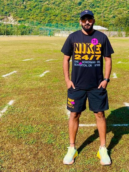 Dare to be different. Standing on the field, ready for the next challenge.