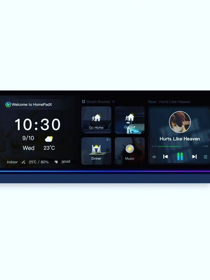 My smart home systems go beyond just lights and fans. The HomePad interface allows for complex scene control and media management for a truly integrated experience.