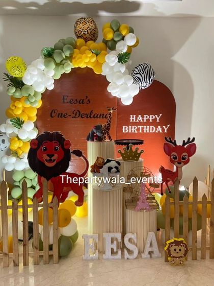 Thepartywala - Themed Party & Event Decoration Wild Animal & Adventure Themes photo 20