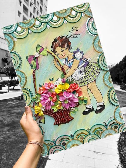 Jashn-e-Kala by Sakshi - Custom Russian Sculpture Decor Wall Art: Birds, Blooms & Whimsy photo 28