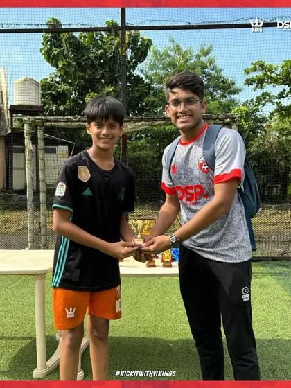 The last line of defense, and the best in the tournament. Our keeper being awarded Best Goalkeeper for his crucial saves.