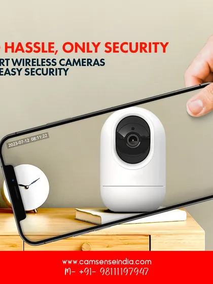 If you're looking for a simple solution without complex wiring, my smart wireless cameras are the perfect choice. This shows how easily you can monitor a room, offering great security with no hassle.