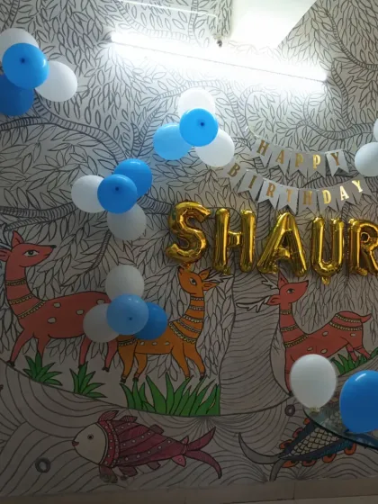 Classic Birthday Balloon Decor photo 43