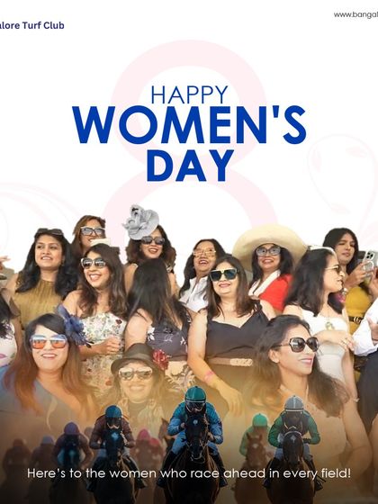 Happy Women's Day! We celebrate the power, grace, and winning spirit of women who race ahead in every field, both on and off the track.