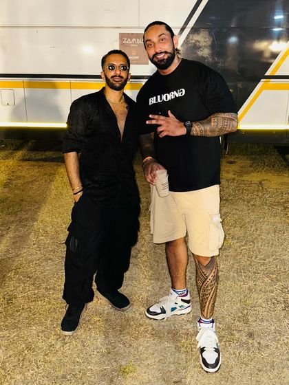 With Kahani, the man behind the famous Indo Warehouse music project. It's inspiring to connect with artists who are pushing the boundaries of South Asian music.