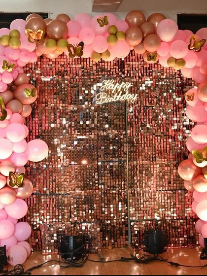 Special Entry - Private Party & Milestone Decoration Elegant Birthday & Anniversary Setups photo 66