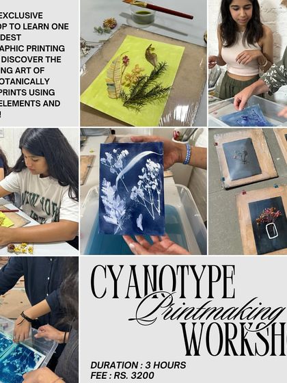 Discover one of the oldest photographic printing processes in my Cyanotype workshop. I teach you how to create beautiful botanical prints using natural elements and sunlight.