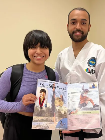 I was happy to feature one of my dedicated students in the 'Legends 2024' magazine, a project I created to highlight our community's stories.