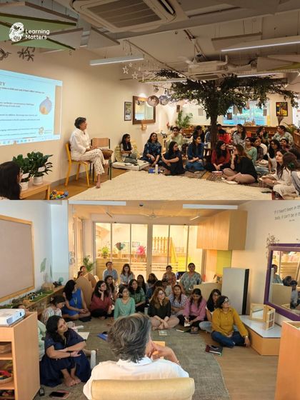 A collage of our team meeting, where our founder revisited our core values of kindness, curiosity, accountability, and joy. These sessions are a time to reflect, celebrate, and connect with the purpose that binds us.