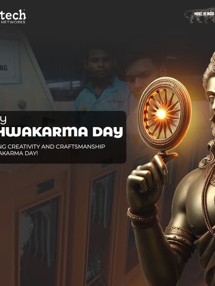 On Vishwakarma Day, we celebrate the spirit of creativity and craftsmanship that drives our 'Make in India' vision. We honor the skilled hands and innovative minds that build our technology from the ground up.