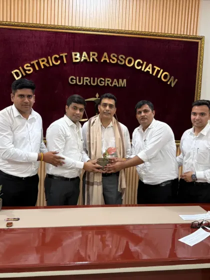 Another moment from our meeting with the MDU law faculty, fostering a strong relationship.