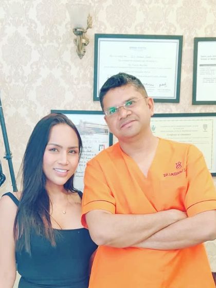 Another valued international patient at my Mumbai clinic. I am committed to making medical tourism a seamless and successful experience for my clients.