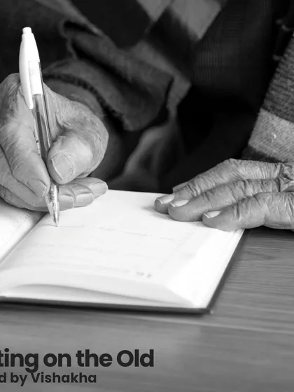 This session, "Writing on the Old," was a touching exploration of aging, memory, and the stories held by the elderly. It prompted beautiful pieces about wisdom, legacy, and the passage of time.