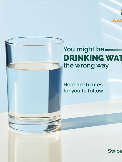 You might be drinking water the wrong way. We share six simple Ayurvedic rules to follow for proper hydration, which is essential for good health and digestion.
