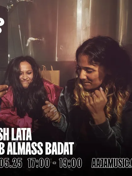 The announcement for my B2B set with Almass Badat on Aaja Music. This was the closing ceremony for my UK tour, a perfect way to end a glorious month.