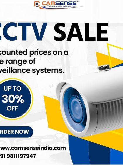 This is a special CCTV sale with up to 30% off a wide range of surveillance systems. Secure your home or business with my discounted prices and reliable brands.