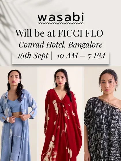We were delighted to showcase our festive collection at FICCI FLO in Bangalore. It was an ode to craftsmanship, elegance, and timeless luxury.