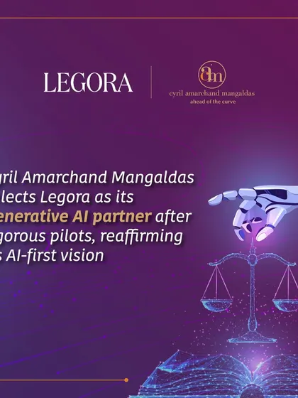 We are an AI-first organization, committed to staying ahead of the curve. Our partnership with Legora, a leading Generative AI platform, empowers our lawyers with advanced tools to enhance research, speed, and strategic insights, ensuring we deliver exceptional value to our clients.