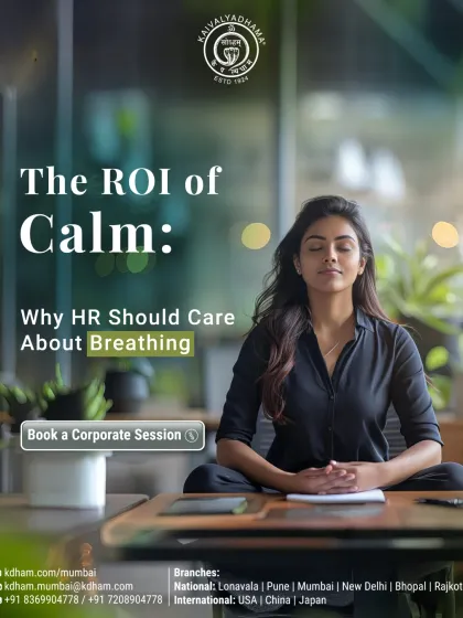 We help HR leaders measure the return on investment of calm. Our corporate yoga modules integrate breath training and mindfulness to reduce burnout, improve retention, and create more empathetic teams, turning wellness into a measurable HR strategy.