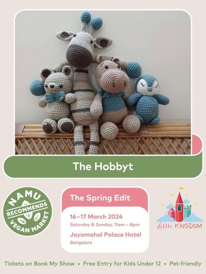 The Hobbyt creates these incredibly cute, hand-crocheted stuffed animals. These toys are made with great care and are perfect for cuddling and pretend play.