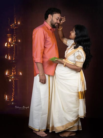 A beautiful moment of ritual and blessing. This shot captures the cultural and spiritual significance of the pregnancy journey.