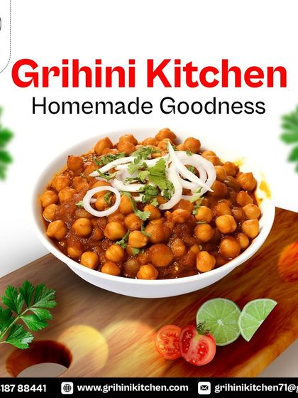 Homemade goodness in a bowl. Our chole is a popular dish, rich in flavour and protein, perfect as part of our unlimited buffet.