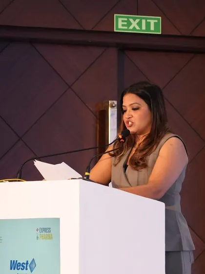 Reading from the teleprompter or my notes at the PPL Conclave, ensuring the event stays on schedule.