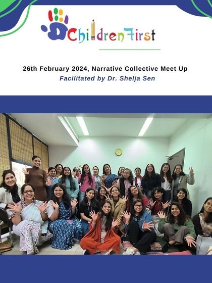 A photo from our Narrative Collective Meet Up, facilitated by Dr. Shelja Sen. These gatherings are part of our commitment to building a continuous community of practice for our trainees.