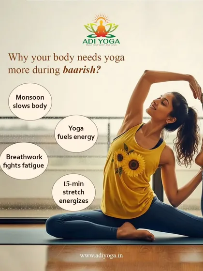 Feeling slow and sluggish during the Mumbai monsoon? You're not alone. This shows why your body needs yoga more than ever during 'baarish' season, using simple stretches and breathwork to fight fatigue and boost your energy.