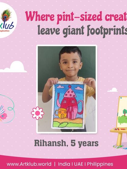 Artklub - Art & Craft Classes for Kids First Strokes: Art for Ages 4-6 photo 37