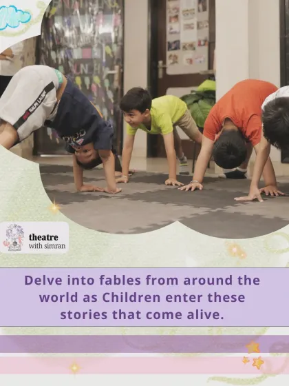 Children delve into fables from around the world, physically embodying the characters and stories. This is active, imaginative learning at its best.