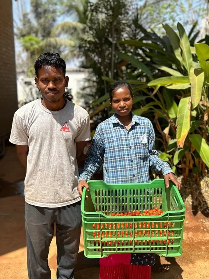 Meet Selena, a strong and hardworking woman on our team. She works alongside her husband and is motivated to build a better future for her child. We celebrate her dedication.