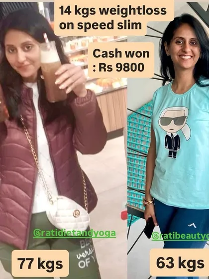 Manju, a busy Chartered Accountant, lost a total of 14 kgs and won Rs 9800. Her journey proves that you can balance a demanding career and your health goals.