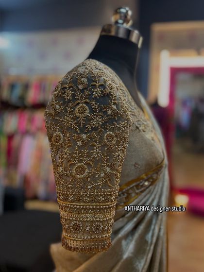 Anthariya by Nidhi Gowda - Ethnic Wear Design & Embroidery Courses Bridal Masterpieces: Aari & Zardozi Embroidery photo 15