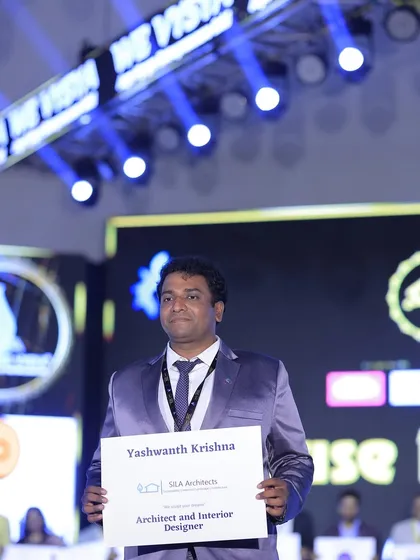 Yashwanth Krishna, our COO, recognized as an Architect and Interior Designer at the MANAM 2024 awards.