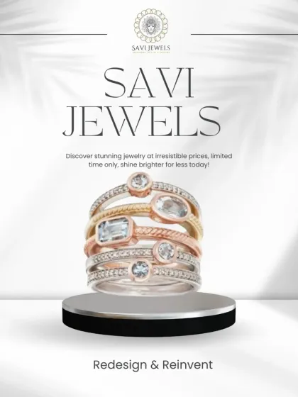 This stacked ring is a beautiful example of upcycling. We combined a client's existing gemstones and diamonds with new pavé bands in rose, yellow, and white gold to create a substantial, multi-tonal statement piece.