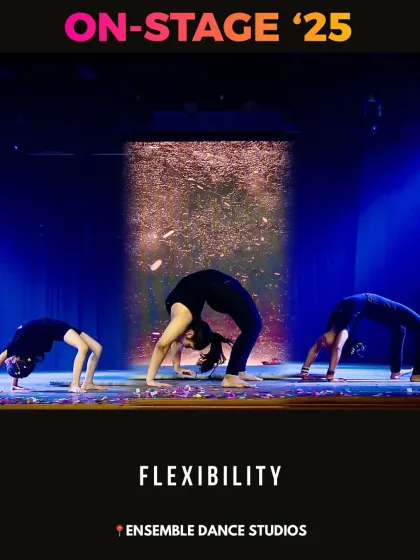 Flexibility is a key component of our 360° training method. We guide students through safe and effective stretching techniques to improve their range of motion for dance.