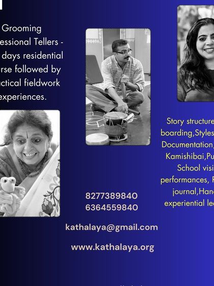 The universe is made of stories. In the Diploma course, I guide you to explore this universe, with expert sessions on puppetry and sound to help you build a multi-sensory storytelling practice.