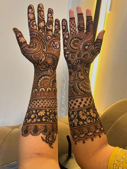 Abhishek Kumar - Bridal Mehndi Full Bridal Mehndi (Hands & Arms) photo 29