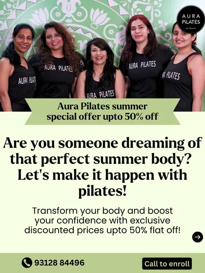 Are you dreaming of that perfect summer body? Let's make it happen with Pilates. Our summer special offer with up to 50% off is the perfect way to get started.