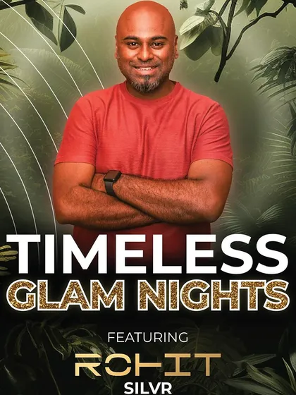A flyer for my 'Timeless Glam Nights' at TYD.