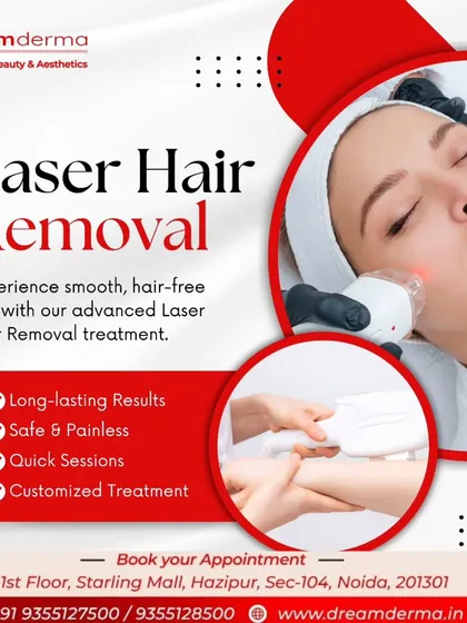 My laser hair removal treatment is designed to be a simple, four-step success story. I focus on delivering long lasting results through safe, painless, and quick sessions that are customized to your specific skin and hair type.