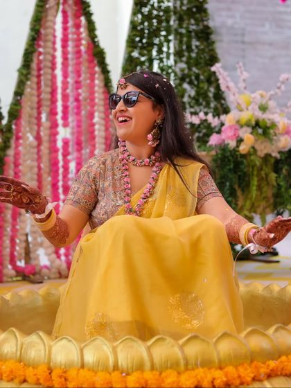 Vibrant Rituals: Haldi & Mehndi photo 27